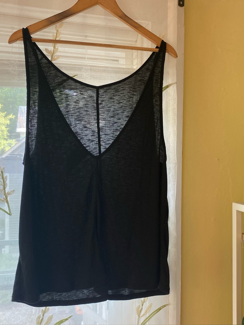 Free People | Comfy Black Tank